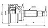 CV Joint Kit:B005-25-400D