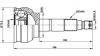 CV Joint Kit:7232-51001