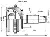 CV Joint Kit:GCV1119