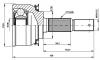 CV Joint Kit:39100-2J205