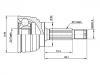 CV Joint Kit:MB837426