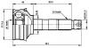 CV Joint Kit:43410-87242
