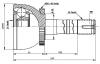 CV Joint Kit:43405-60070