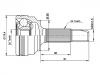 CV Joint Kit:43470-59025