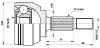 CV Joint Kit:82 00 261 840