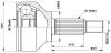 CV Joint Kit:82 00 069 147