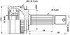 CV Joint Kit:49500-1C060