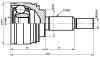CV Joint Kit:82 00 035 673