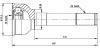 CV Joint Kit:44102-80001