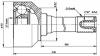 CV Joint Kit:RTC6862