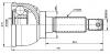 CV Joint Kit:44101-78011