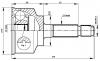 CV Joint Kit:44305-SAA-000