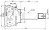 CV Joint Kit:43460-19795