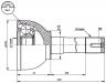 CV Joint Kit:43405-60030