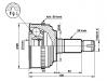 CV Joint Kit:44014-SD5-A51