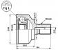 CV Joint Kit:GR28-25-60X