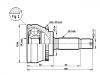 CV Joint Kit:MR290409