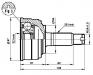 CV Joint Kit:44011-SX1-000