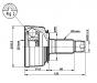 CV Joint Kit:44010-S04-010