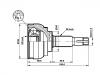  CV Joint Kit:39100-CB300